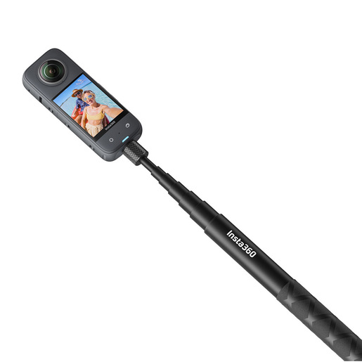 Image of Insta360 X3 Bundle fotocamera 360° per sport d'azione con selfie stick 114cm