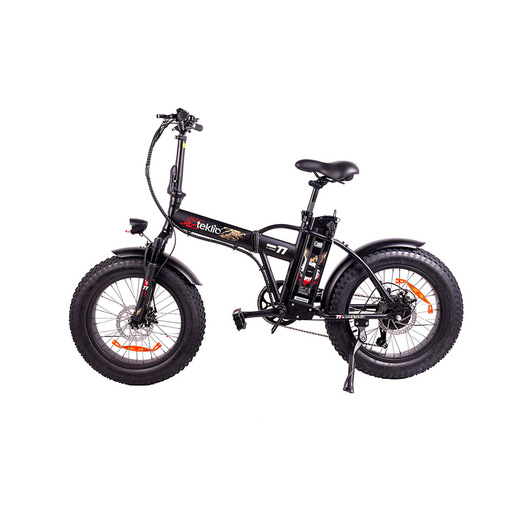 Image of TEKLIO TF1R4SCK bicicletta elettrica Nero Acciaio 50,8 cm (20'') 29,7 kg Ioni di Litio