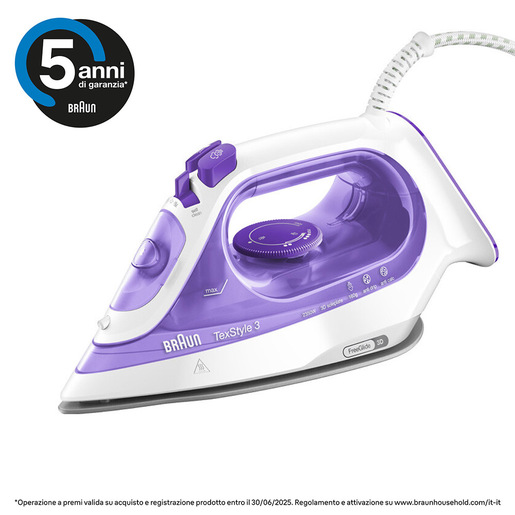 Image of Braun TexStyle 3 SI3042VI Ferro da stiro Violet