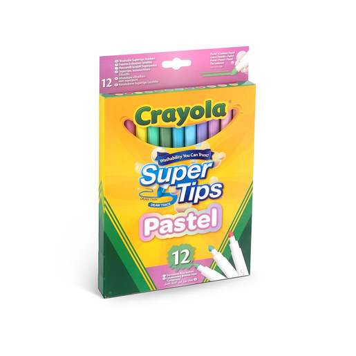 Image of Crayola 58-7515 marcatore Multicolore, Pastello 12 pz