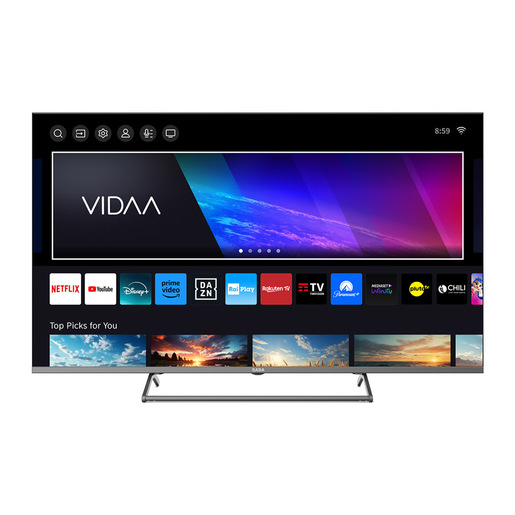 Image of SABA SA50K79VDA TV 127 cm (50'') 4K Ultra HD Smart TV Wi-Fi Grigio 250 cd/m²