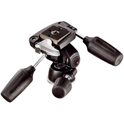 Image of Manfrotto BASIC PAN TILT HEAD W/QCK LOCK 804 RC 2 treppiede Nero