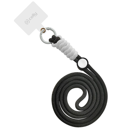 Image of Celly LACETNYLBK accessorio per smartphone e telefoni cellulari Gancio