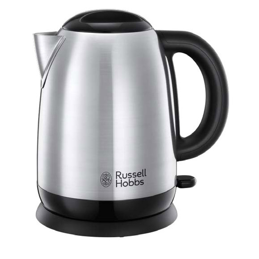 Image of Russell Hobbs Adventure bollitore elettrico 1,7 L 2400 W Nero, Argento