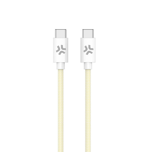 Image of Celly USBCUSBCCOTTYL cavo USB 1,5 m USB C Bianco, Giallo