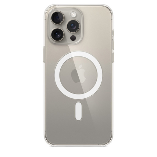 Image of Apple Custodia MagSafe trasparente per iPhone 15 Pro Max
