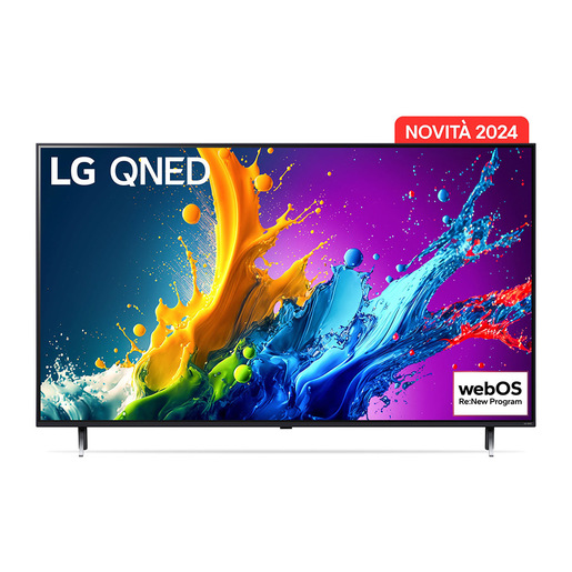 Image of LG QNED AI 43'' Serie QNED80 43QNED80T6A, TV 4K, 3 HDMI, SMART TV 2024