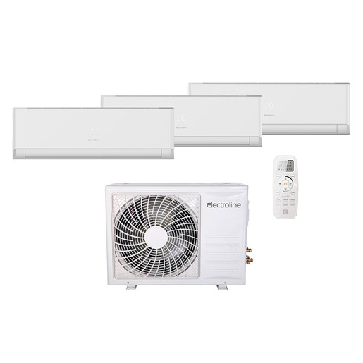 Image of Electroline ELNKITTRIA505T9X condizionatore fisso Climatizzatore split system Bianco