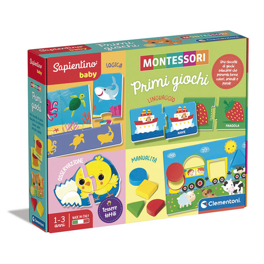 Image of Clementoni Montessori - Baby - Primi Giochi