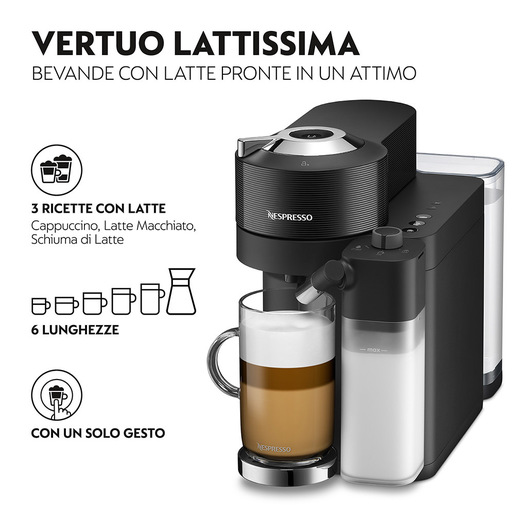 Image of De’Longhi Nespresso Vertuo ENV300.B Automatica Macchina per caffè a ca